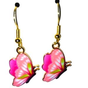 Super cute butterfly wings earrings